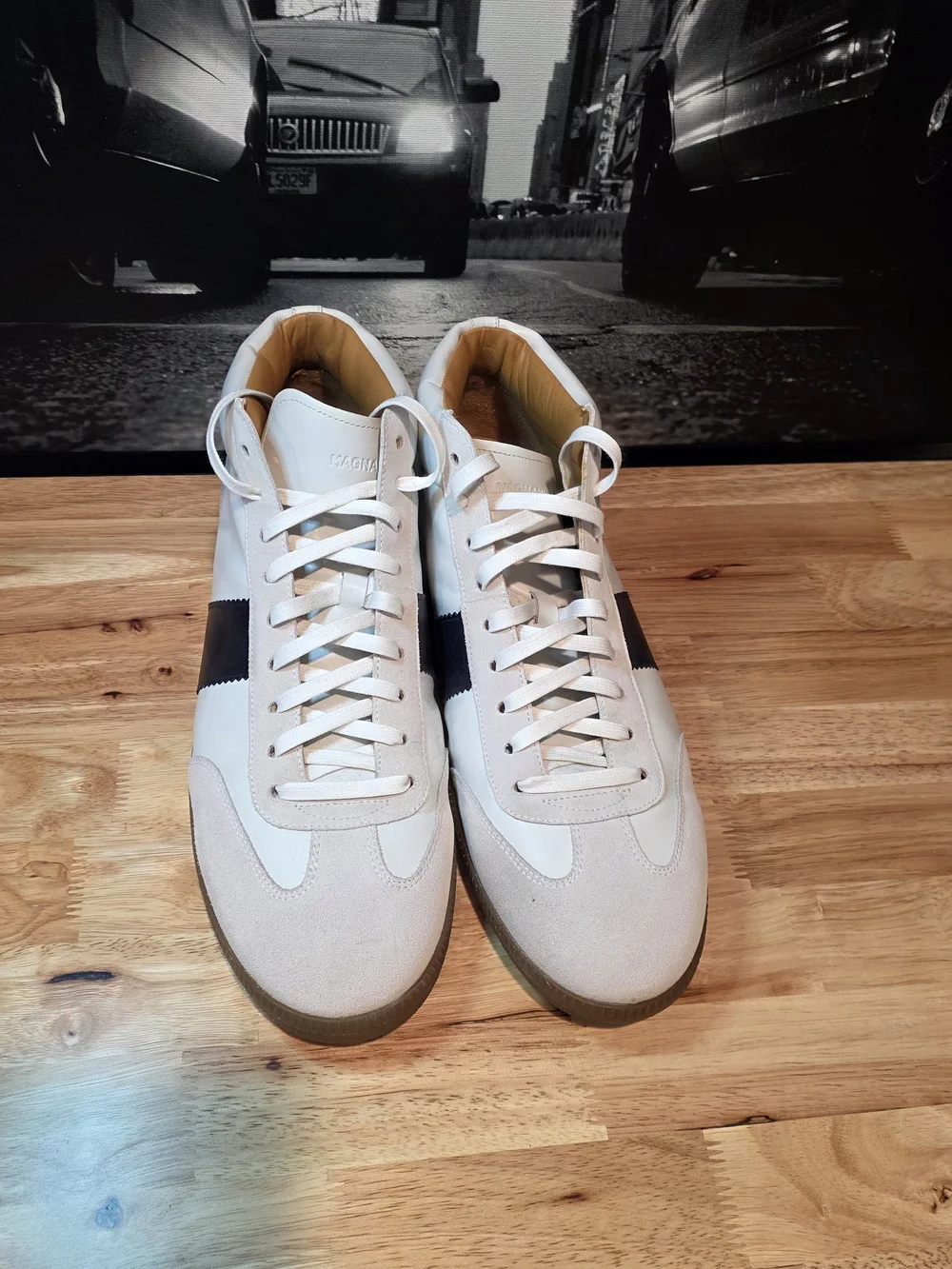 MAGNANNI Primera Mid Top Sneakers – Men’s Size 13 - Picture 6 of 8